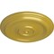 Ekena Millwork Traditional Ceiling Medallion (Fits Canopies up to 2 3/4"), Hand-Painted Rich Gold, 12"OD x 1"P CM12TRRGS - alternate 4